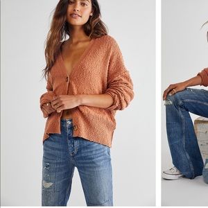 NWT Free People Found My Friend Cardi